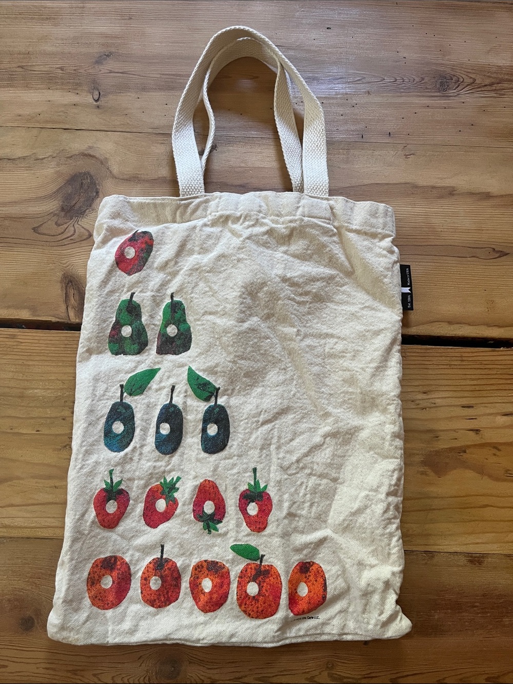 Eric Carle "The Very Hungry Caterpillar" Color Printed Book Bag by Out of Print